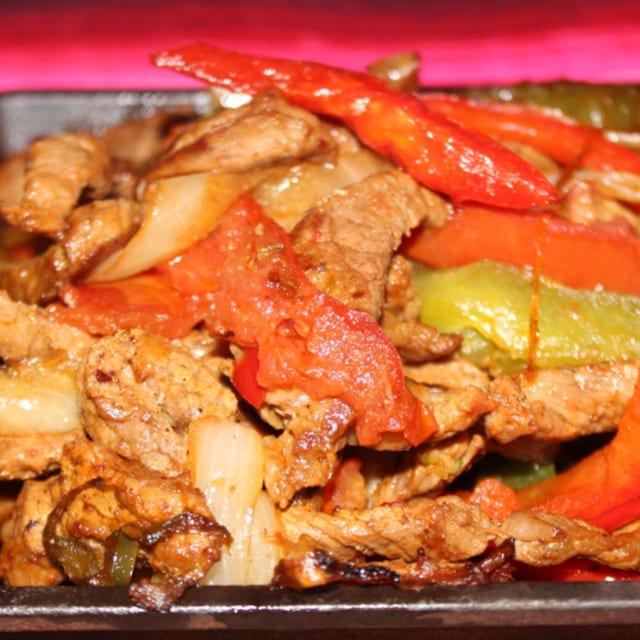 Steak Fajitas.